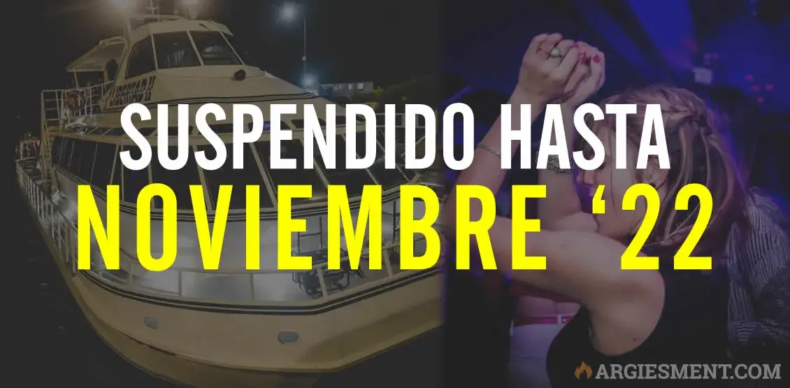 Fiesta en Barco desde Puerto Madero para mayores de 30 en Buenos Aires