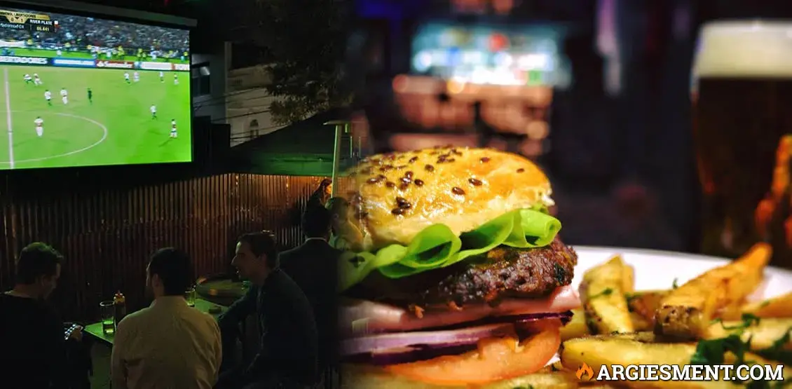 Bares para ver los partidos en pantalla gigante en Capital