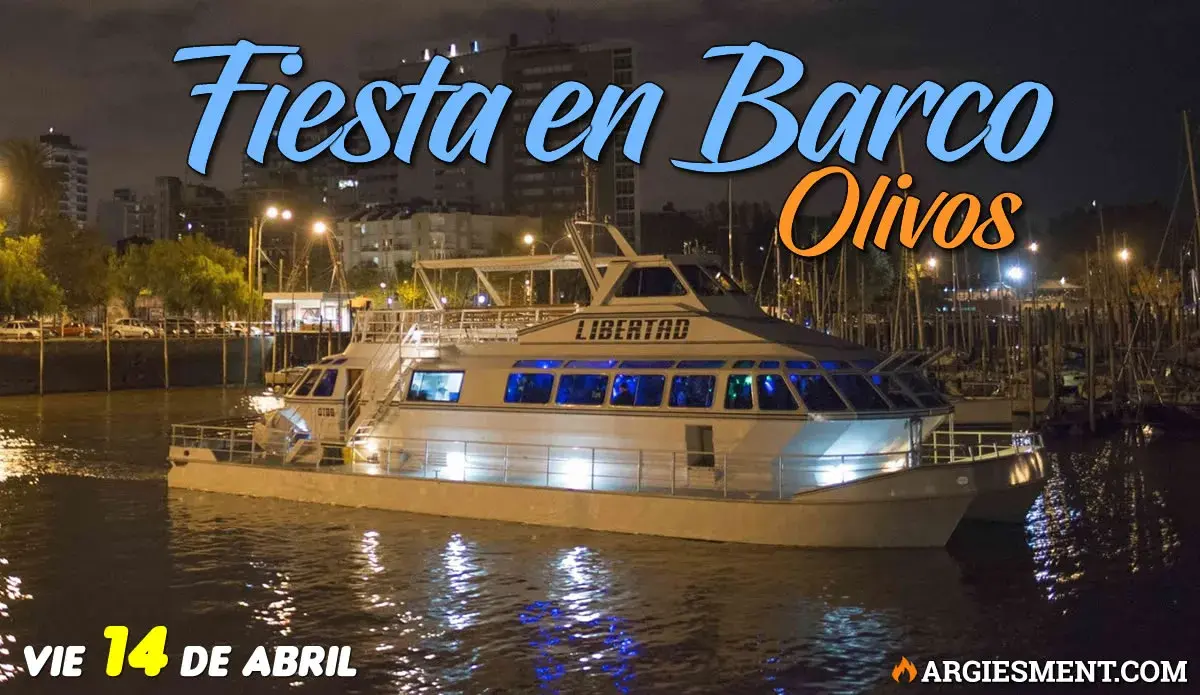 Fiesta en Barco Olivos, Buenos Aires