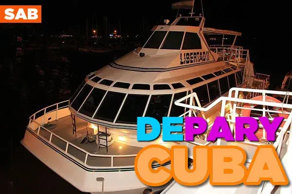 Fiesta en Barco: De Pary Cuba en Catamarán Libertad, Puerto de Olivos