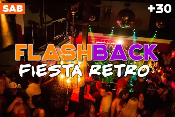 Fiesta Retro Flashback, disco +30 en Las Cañitas, Buenos Aires
