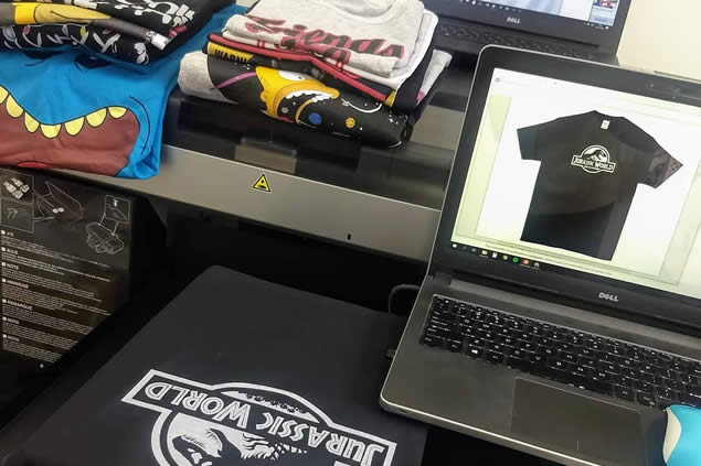 Remeras personalizadas impresión digital DTG en CABA