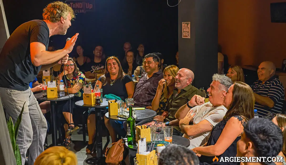 Kristof en el Stand Up Club, Recoleta, Ciudad de Buenos Aires