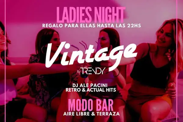 Ir a bailar a Vintage by Trendy los domingos en Palermo, Buenos Aires