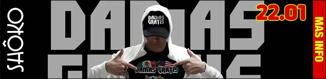 Shows en vivo de Pablo Lescano y Damas Gratis en Shoko Buenos Aires